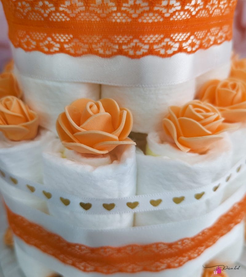 Oranz mähkmetort kõristiga 4 Oranz mähkmetort kõristiga 4