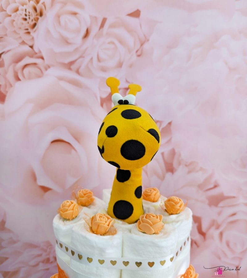 Oranz mähkmetort kõristiga 5 Oranz mähkmetort kõristiga 5