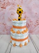 Oranz mähkmetort kõristiga