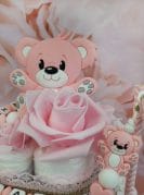 Roosa mähkmetort närimisrõnga ja lutiketiga 13jpg