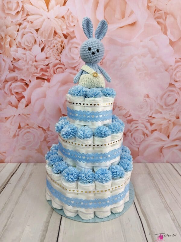 Helesinine mähkmetort amigurumiga 5