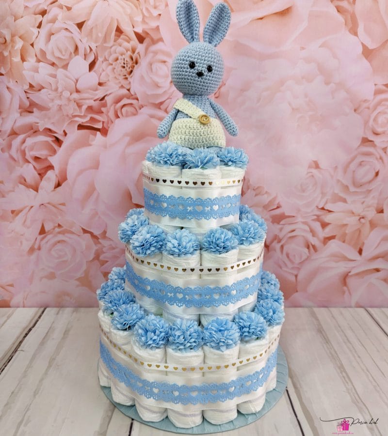 Helesinine mähkmetort amigurumiga 5