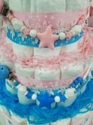 Kaksikute mähkmetort lutikettidega