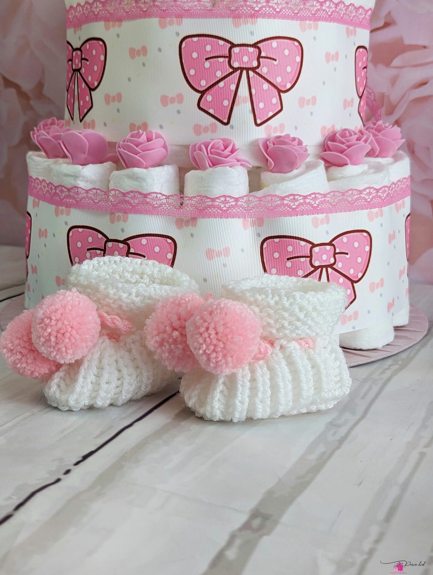 Lipsudega mähkmetort käsitöö papudega 3