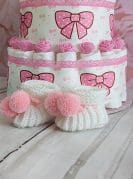 Lipsudega mähkmetort käsitöö papudega 3