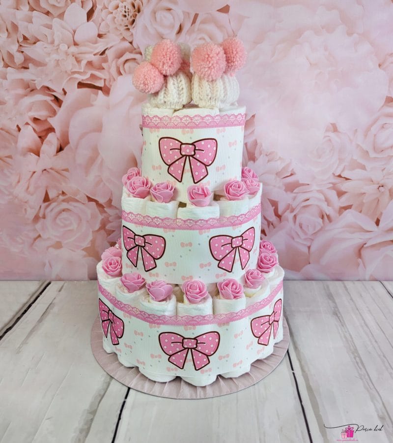 Lipsudega mähkmetort käsitöö papudega