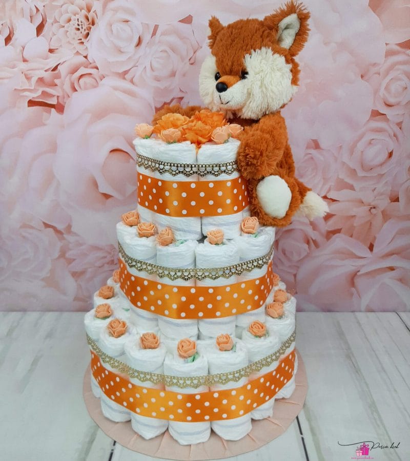 Oranž mähkmetort rebasega2 Oranž mähkmetort rebasega2