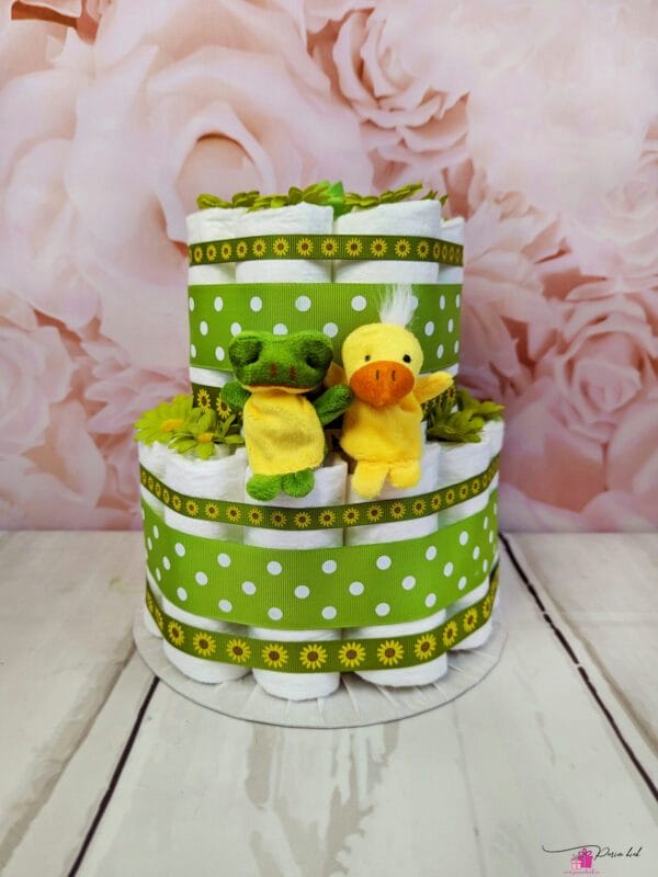 Roheline mähkmetort näpunukkudega 2