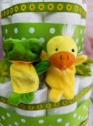 Roheline mähkmetort näpunukkudega 3