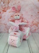 Roosa Kolmerattaline Mähkmetort 1