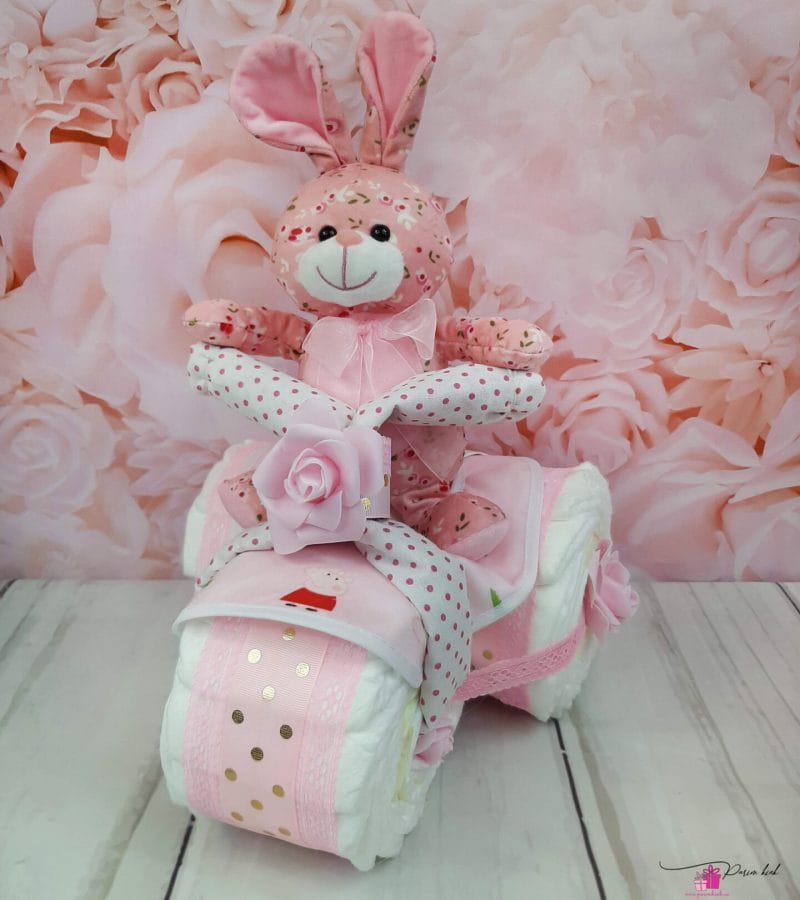 Roosa Kolmerattaline Mähkmetort 1