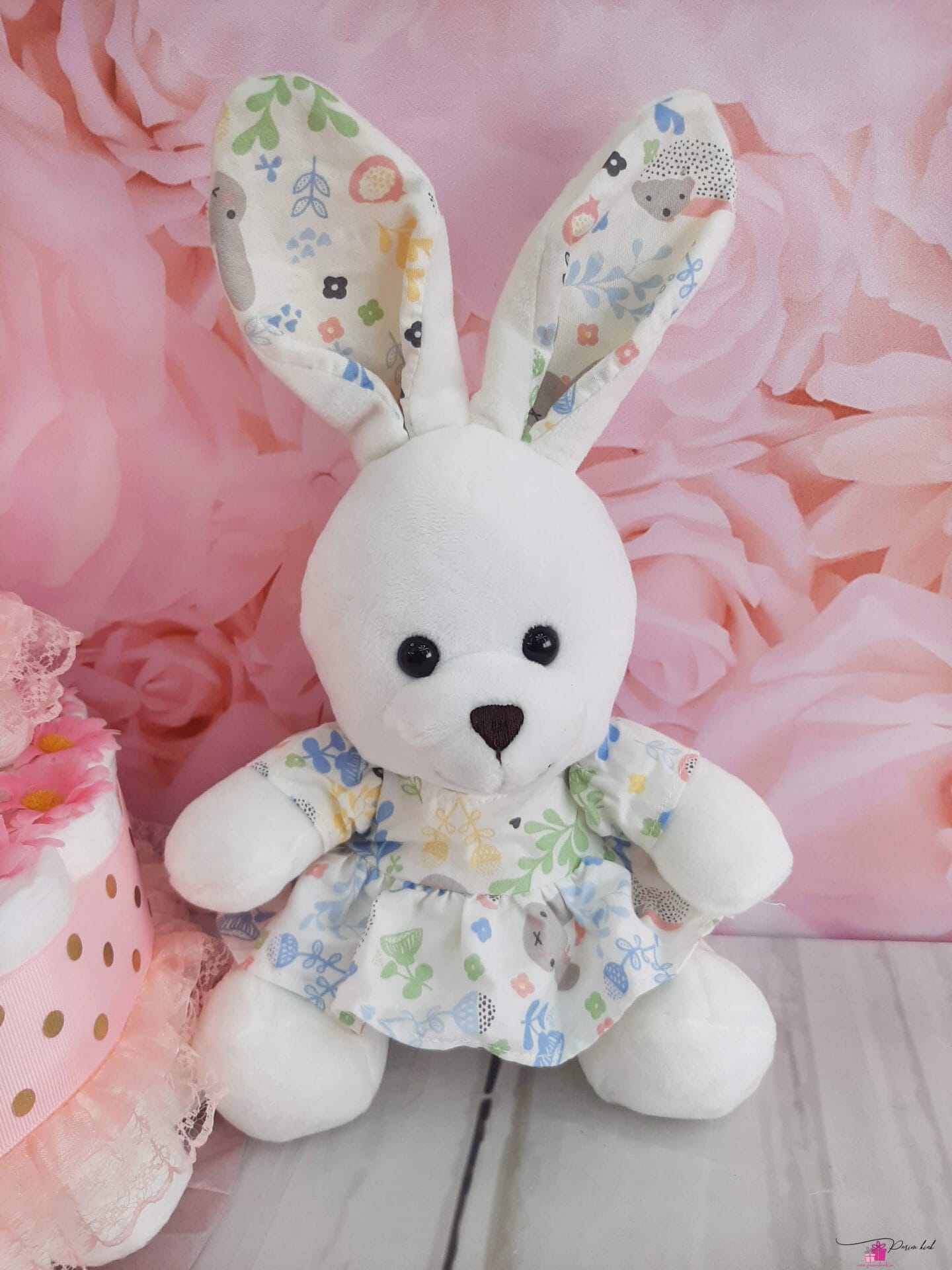 Roosa-Kuldne mähkmetort jänesega 1-1