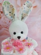 Roosa-Kuldne mähkmetort jänesega 1-2