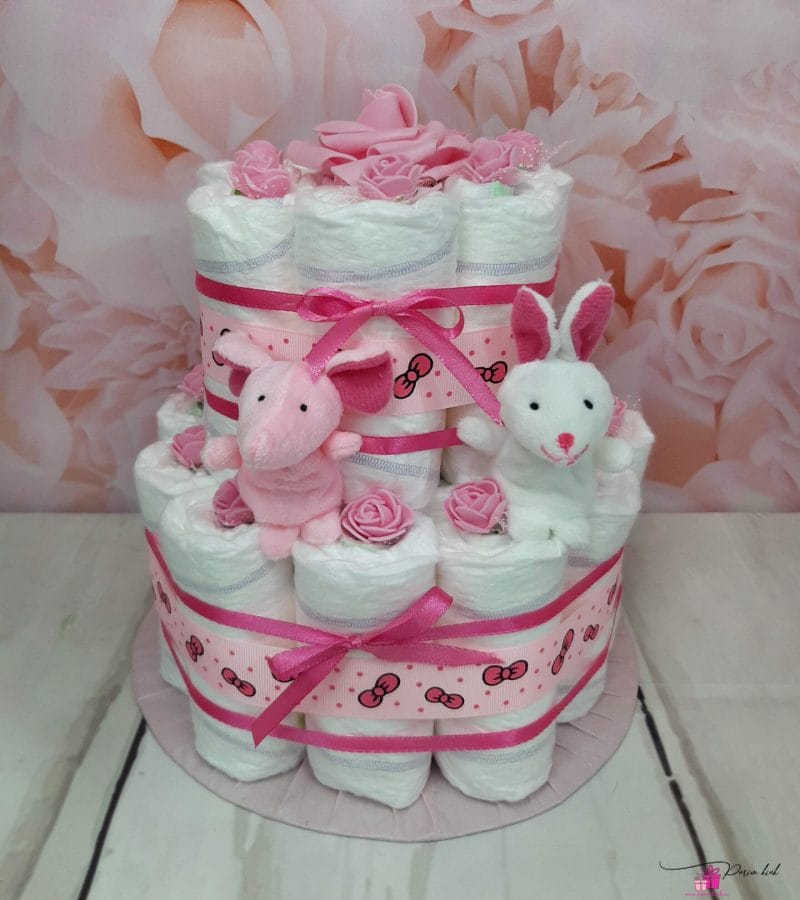 Roosa mähkmetort näpunukkudega 1 Roosa mähkmetort näpunukkudega 1