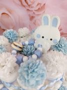 Sinine mähkmetort lutiketi ja närimisrõngaga 3