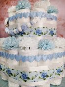 Sinine mähkmetort lutiketi ja närimisrõngaga 5