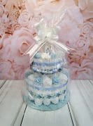 Sinine mähkmetort lutiketi ja närimisrõngaga 8