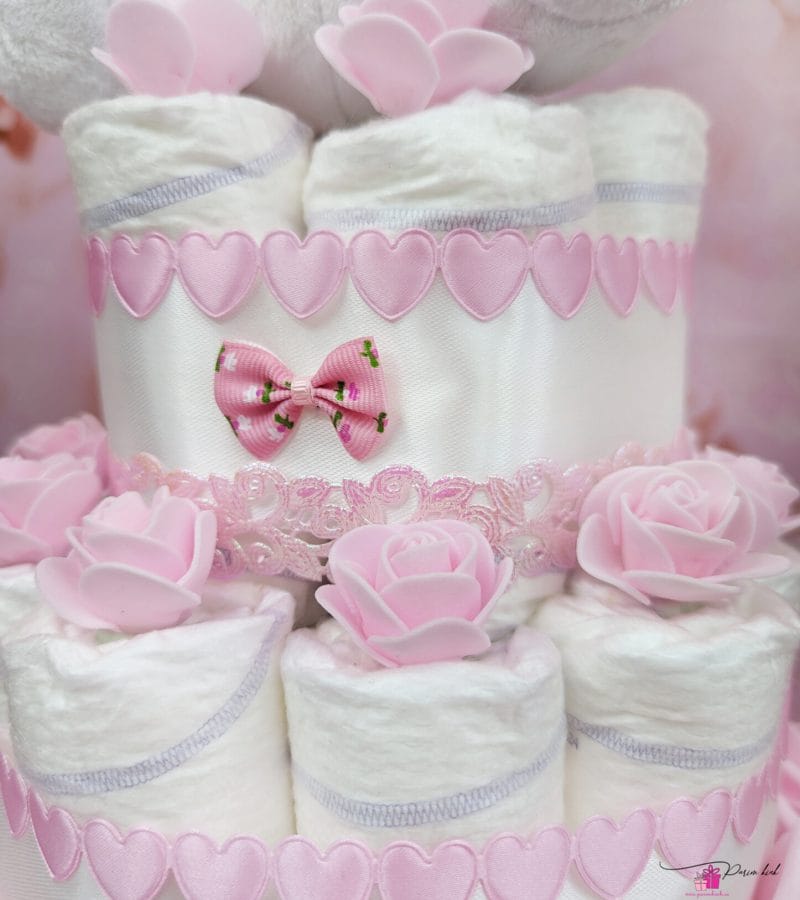 heleroosa mähkmetort ükssarvikuga 2 heleroosa mähkmetort ükssarvikuga 2