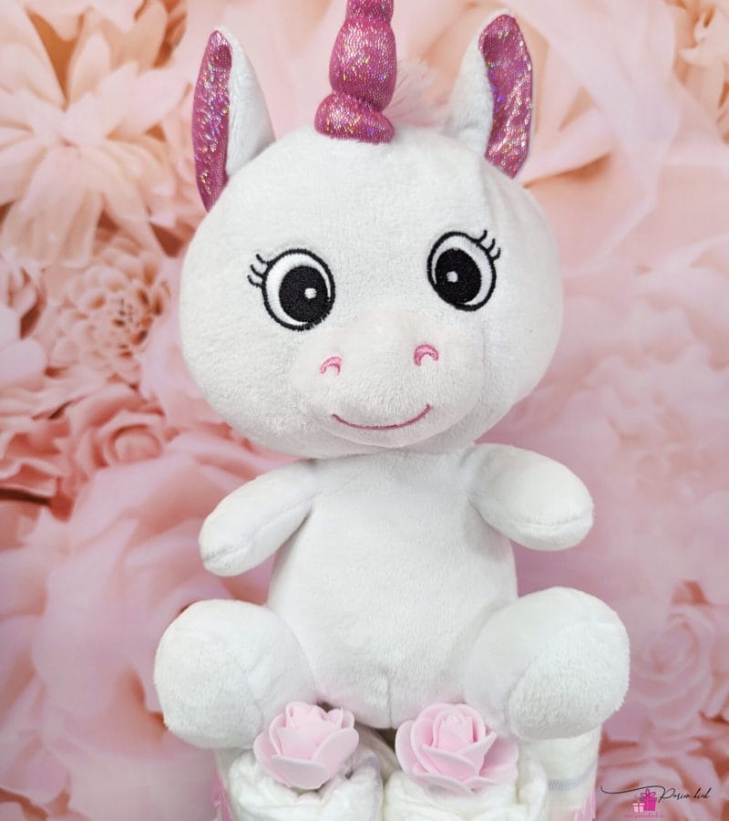 heleroosa mähkmetort ükssarvikuga 3 heleroosa mähkmetort ükssarvikuga 3