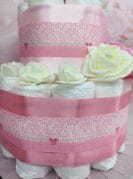 roosa väike mähkmetort amigurumiga 3-3