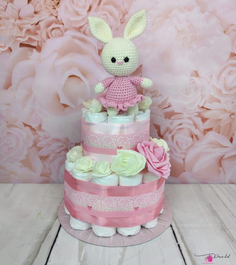 roosa väike mähkmetort amigurumiga 7 roosa väike mähkmetort amigurumiga 7