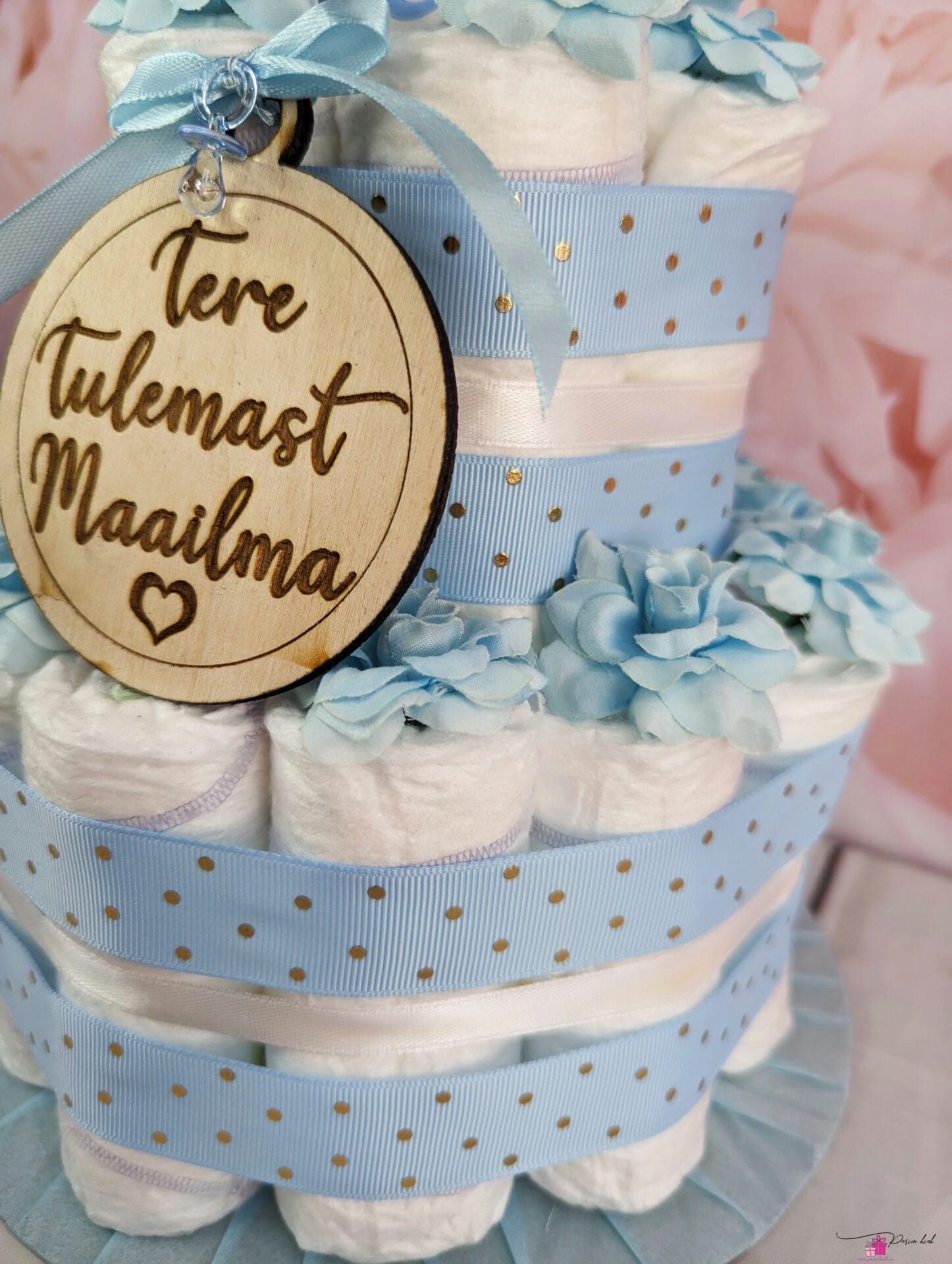 sinine mähkmetort närimisrõngaga 1