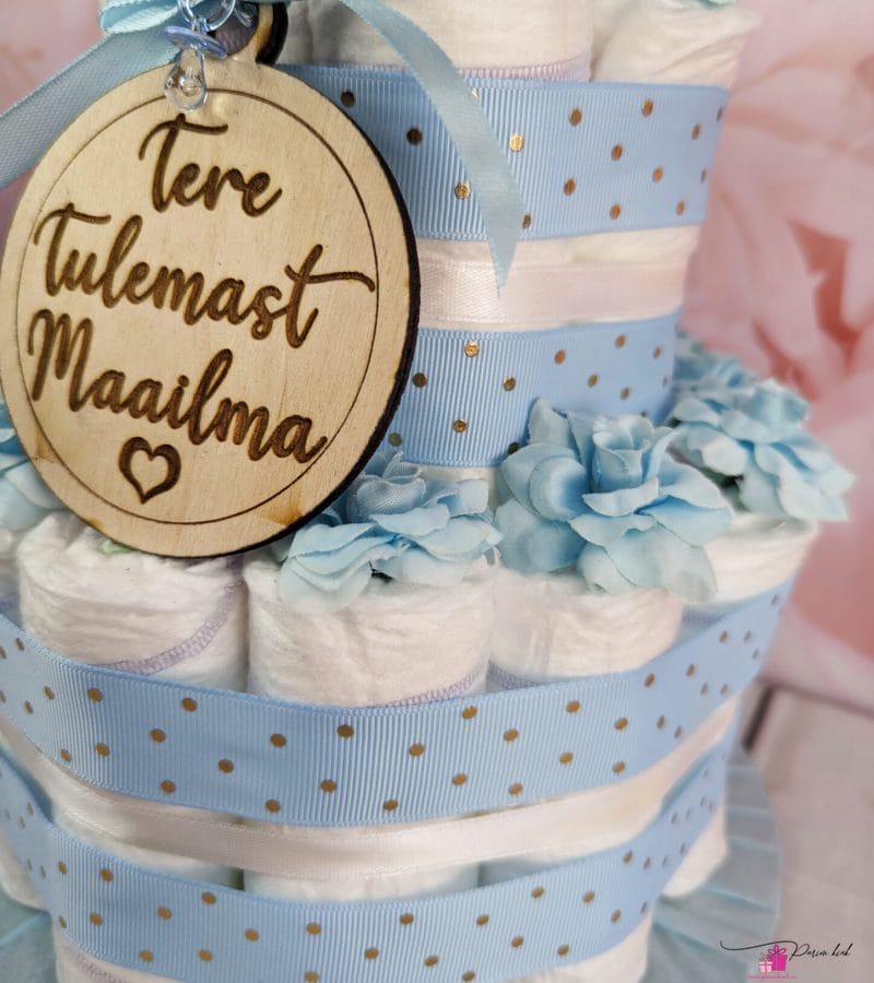 sinine mähkmetort närimisrõngaga 1 sinine mähkmetort närimisrõngaga 1