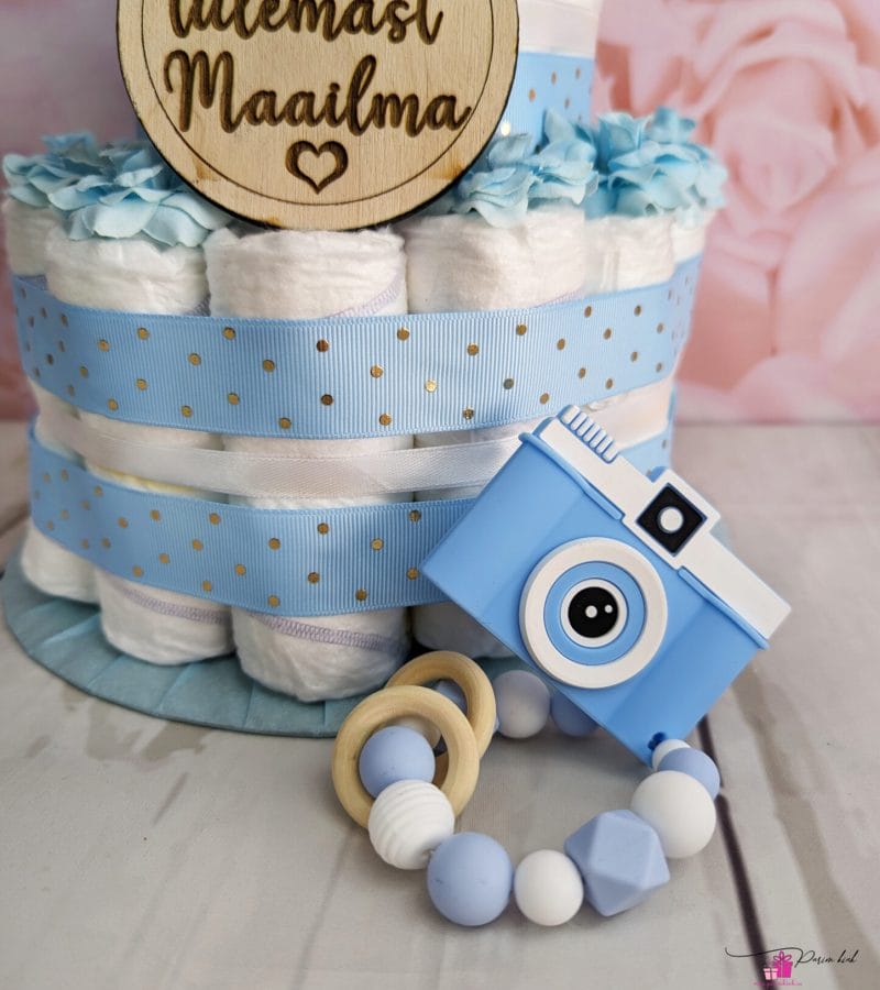 sinine mähkmetort närimisrõngaga 3 sinine mähkmetort närimisrõngaga 3