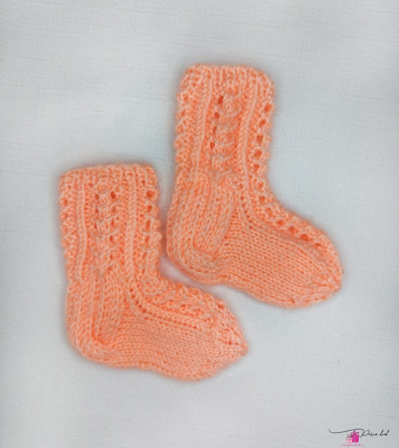 Virsikutooni pitssokid beebile 1 Virsikutooni pitssokid beebile 1