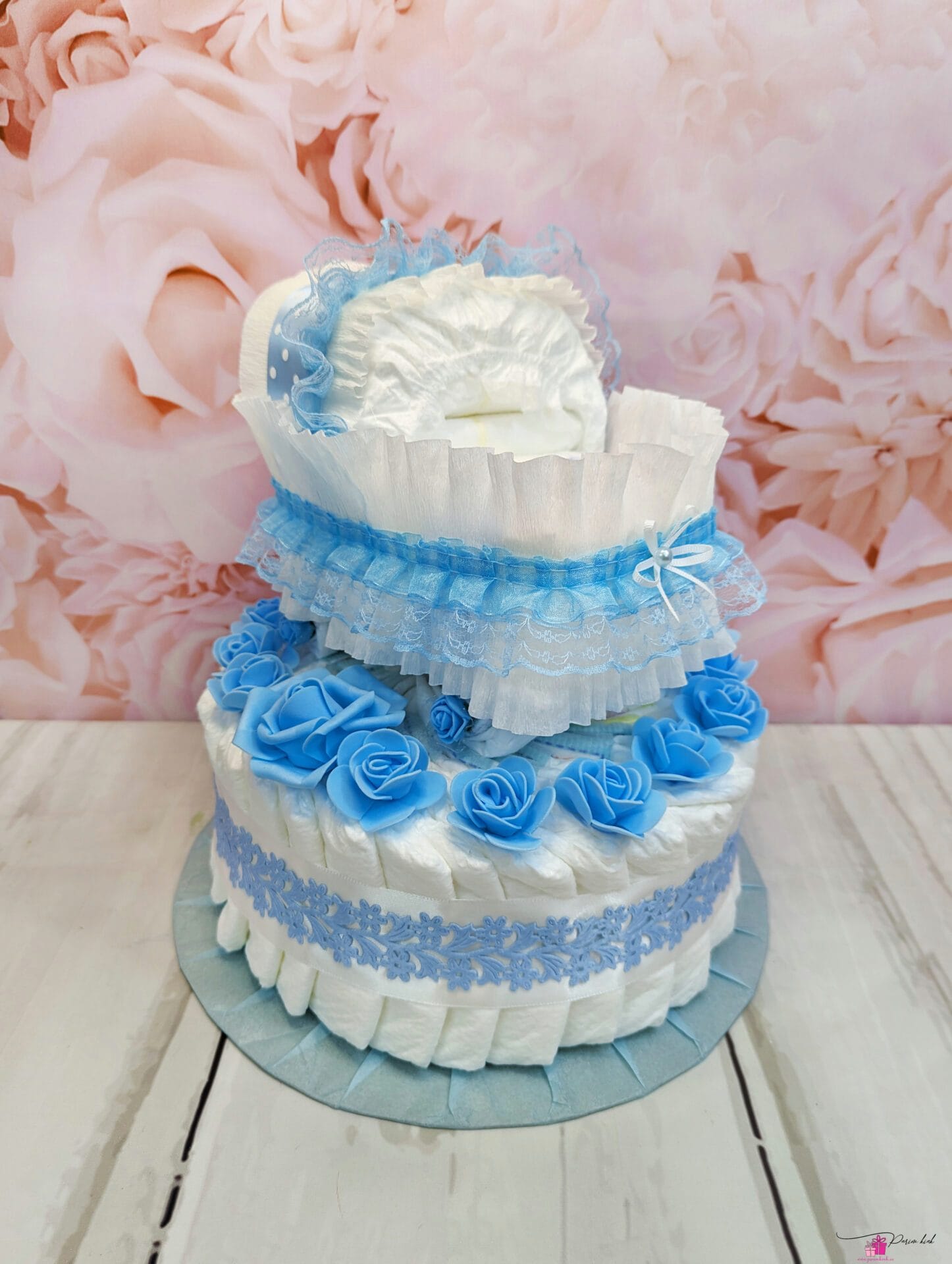 Helesinine mähkmetort hälliga 4