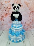 helesinine mähkmetort pandaga 2