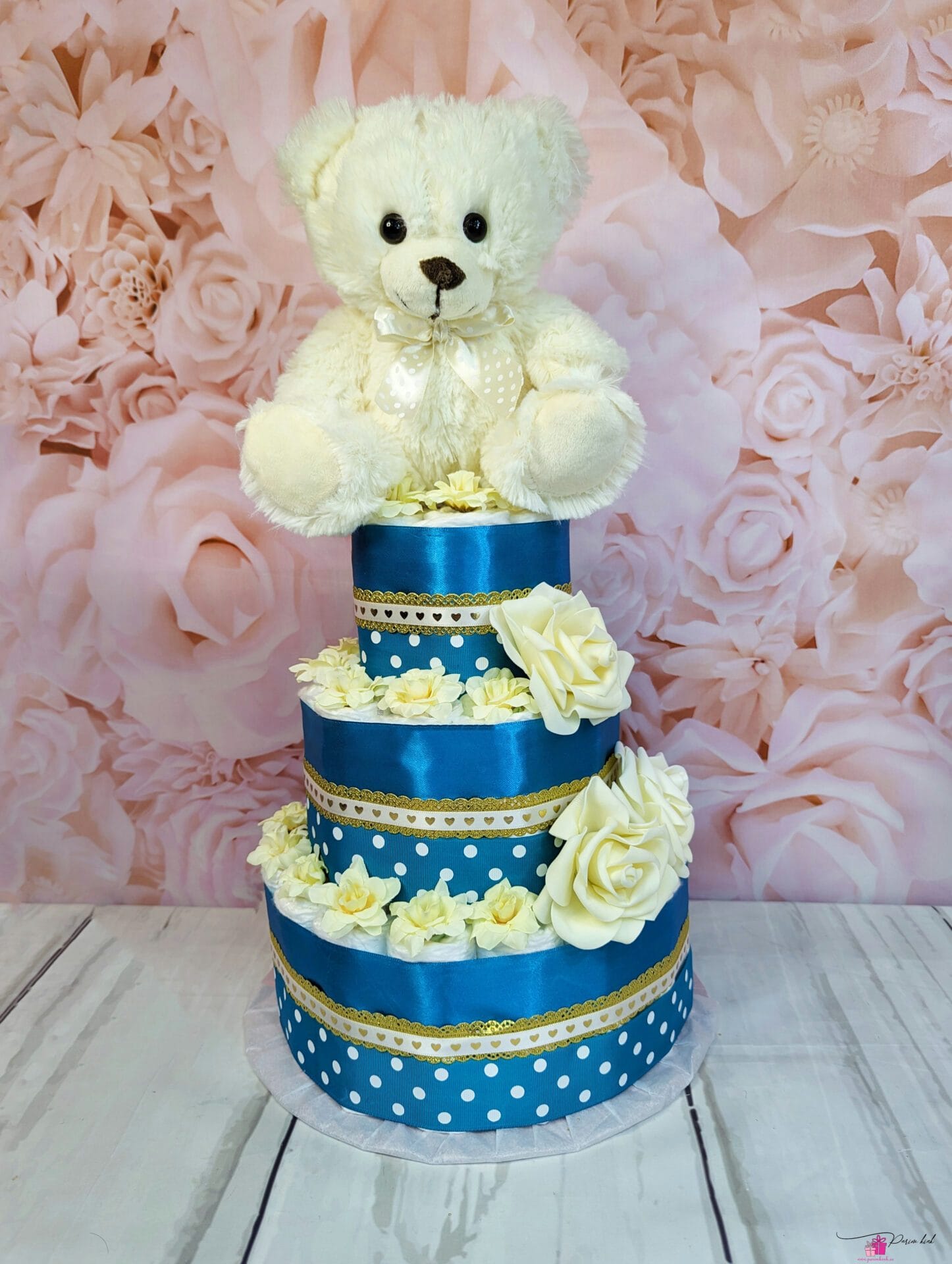 Rohekas-Sinine Mähkmetort karuga 1