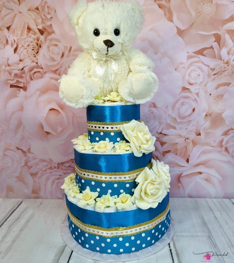 Rohekas-Sinine Mähkmetort karuga 1