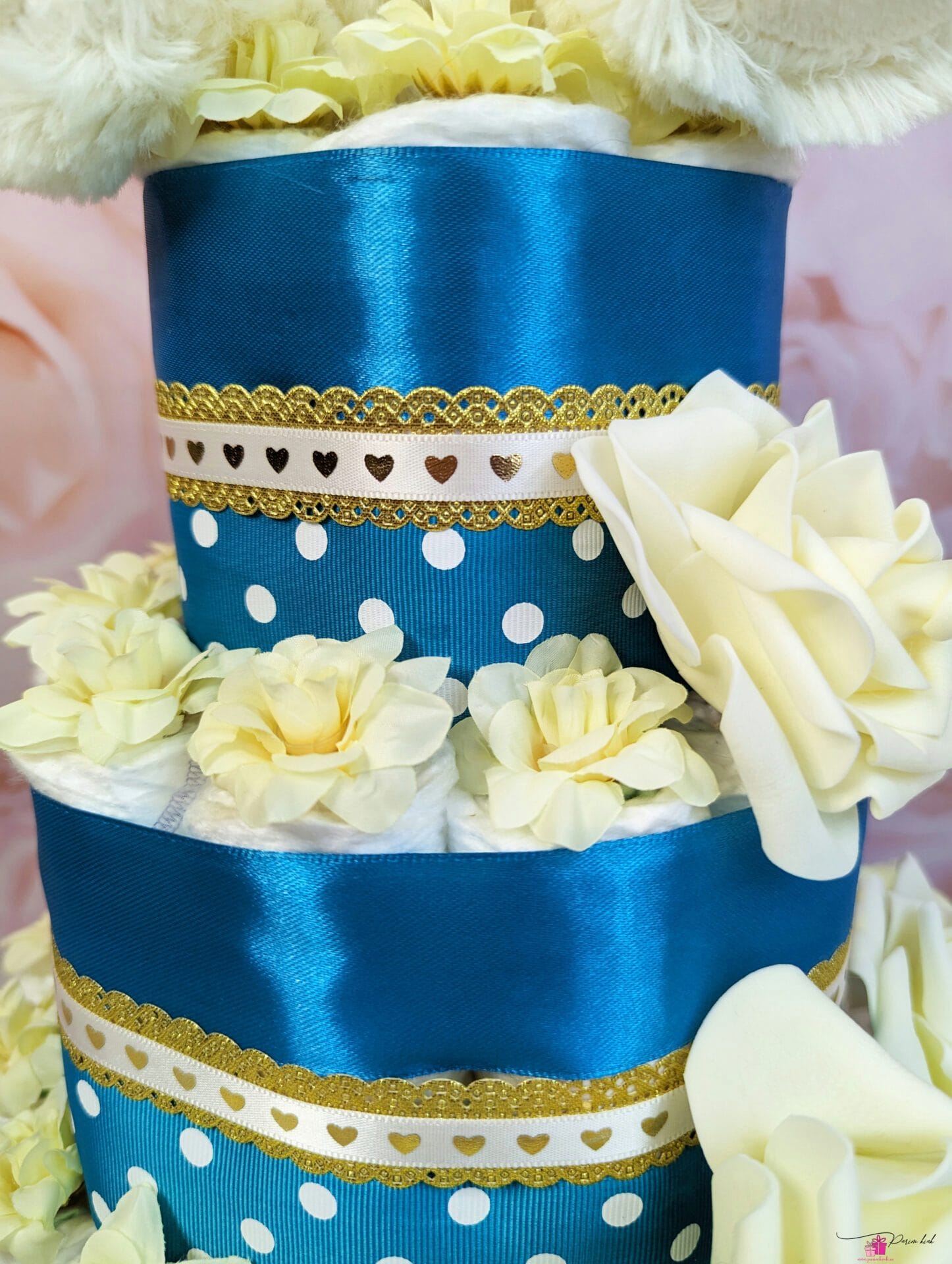 Rohekas-Sinine Mähkmetort karuga 3