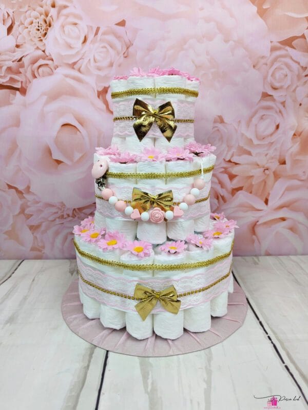 Roosa Mähkmetort Karikakardega 12