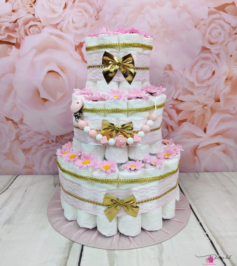 Roosa Mähkmetort Karikakardega 12