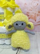 kollane mähkmetort käsitöö lambaga 4