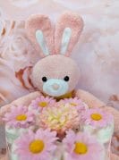 roosa-kuldne mähkmetort jänesega 12