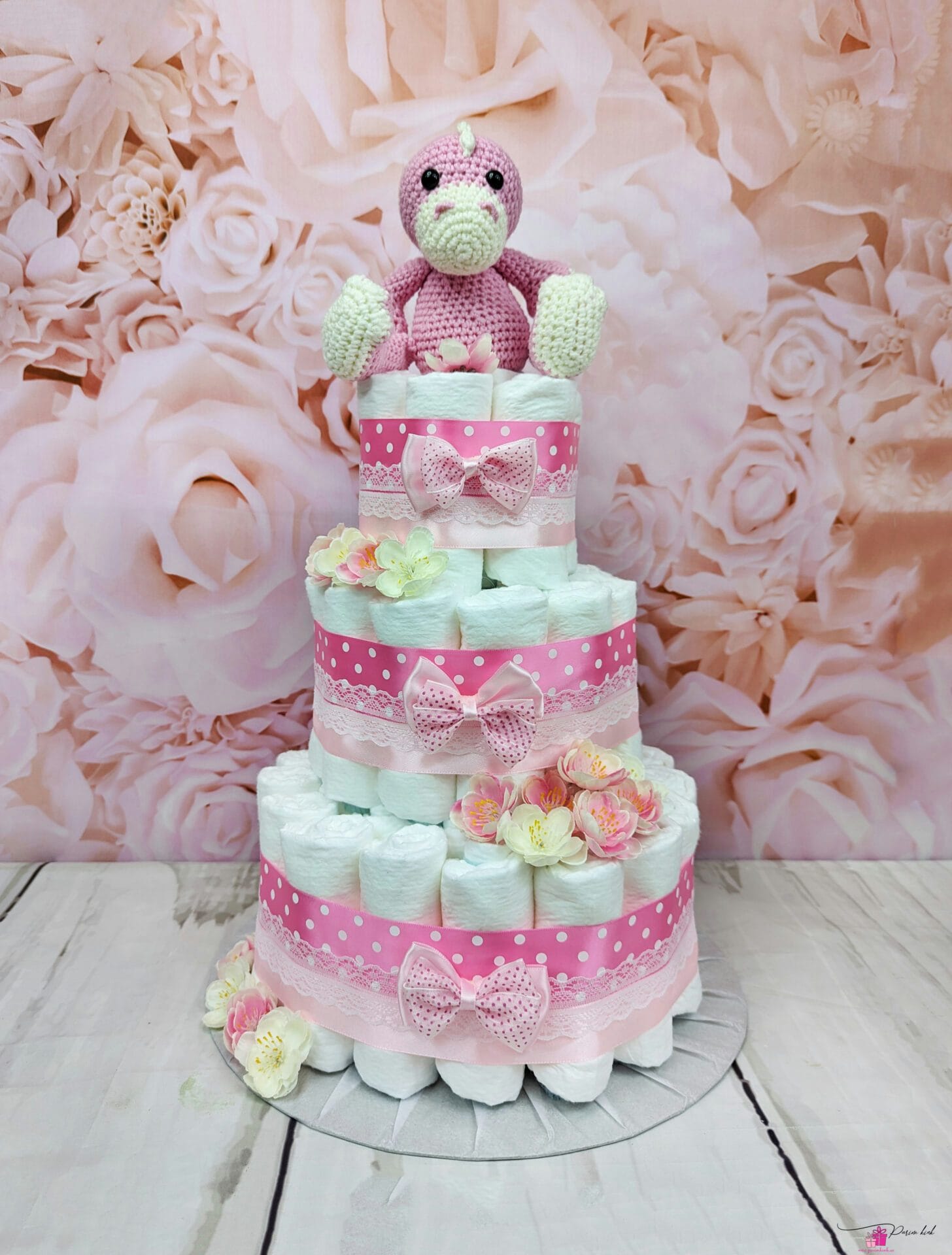 roosa mähkmetort käsitöö draakoniga 6