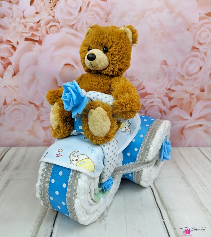 sinine kolmerattaline mähkmetort 5