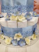 sinine mähkmetort käsitöö draakoniga 4