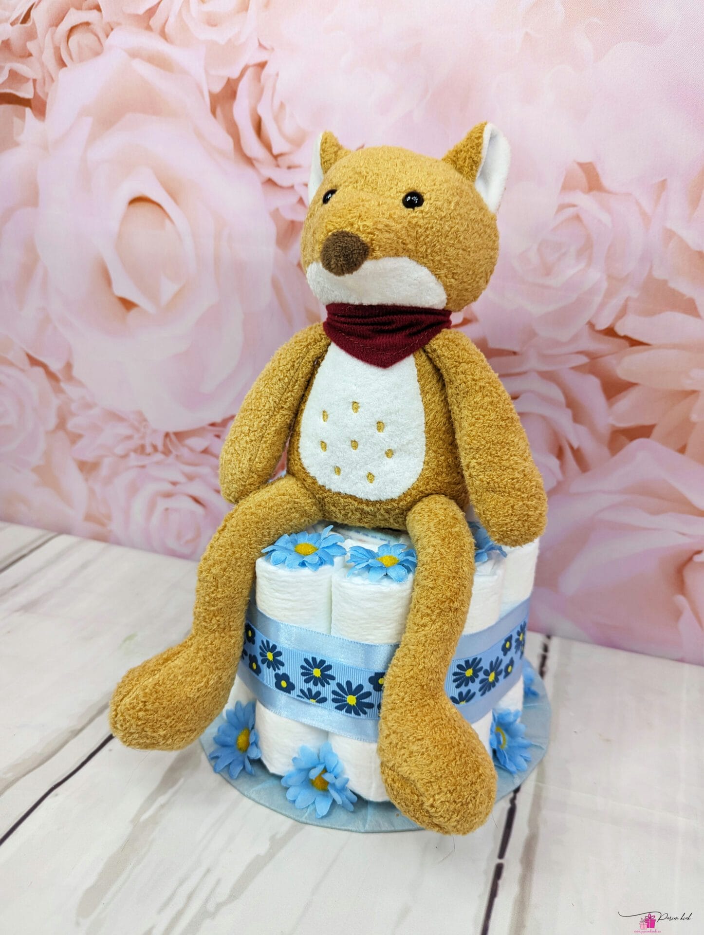 väike mähkmetort rebasega 2