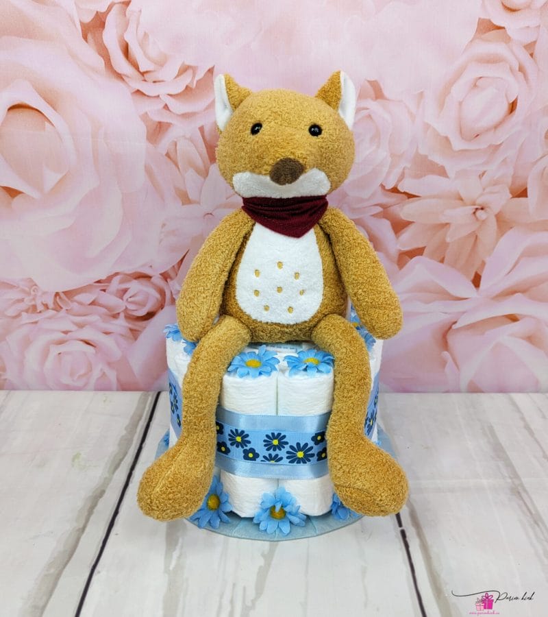 väike mähkmetort rebasega 3