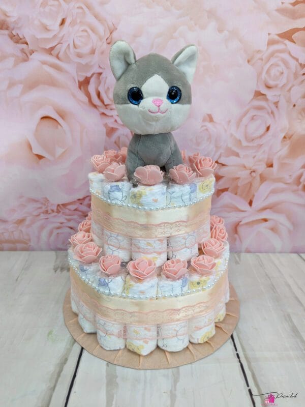 Kuldne-Roosa mähkmetort kiisuga4