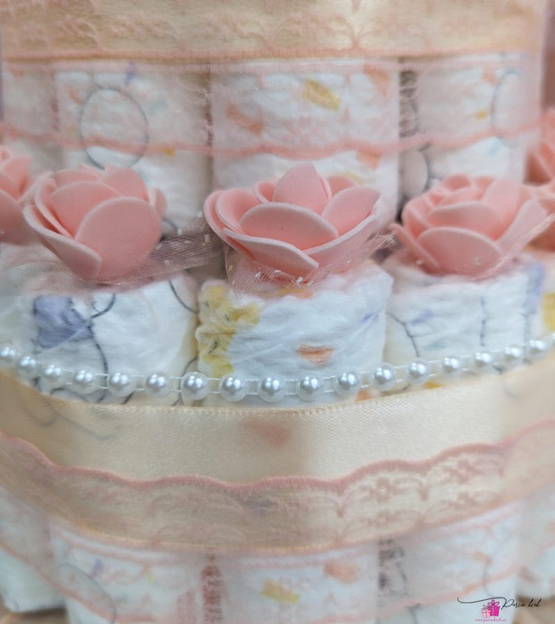 Virsikutooni mähkmetort kassiga 1 Virsikutooni mähkmetort kassiga 1