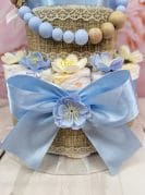 helesinine mähkmetort lutiketi ja närimisrõngaga 1