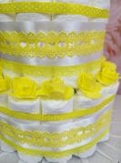 kahekordne kollane mähkmetort tibuga 1