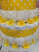 kollane mähkmetort amigurumi pardiga 2