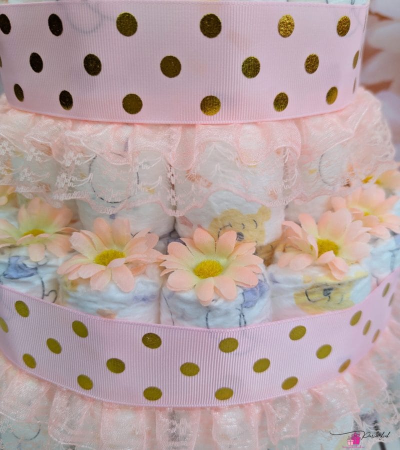 roosa-kuldne mähkmetort kaisutekiga 1 roosa-kuldne mähkmetort kaisutekiga 1