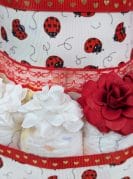 punane väike mähkmetort lepatriinuga 1